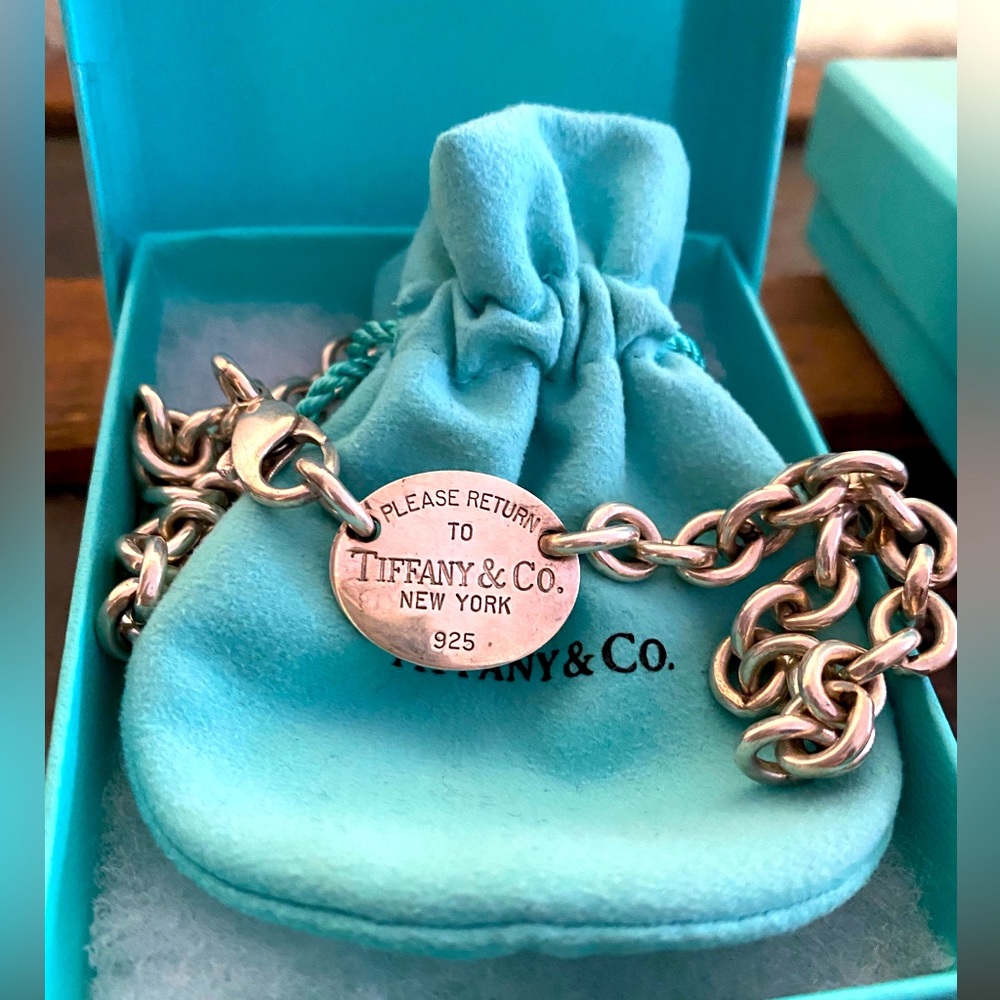 Tiffany & Co. please return to Tiffany & Co. 925 choker necklace ~